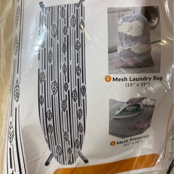 Happhon Ironing Board Cover, Mesh Protector, and Laundry Bag (EI) - Picture 1 of 11